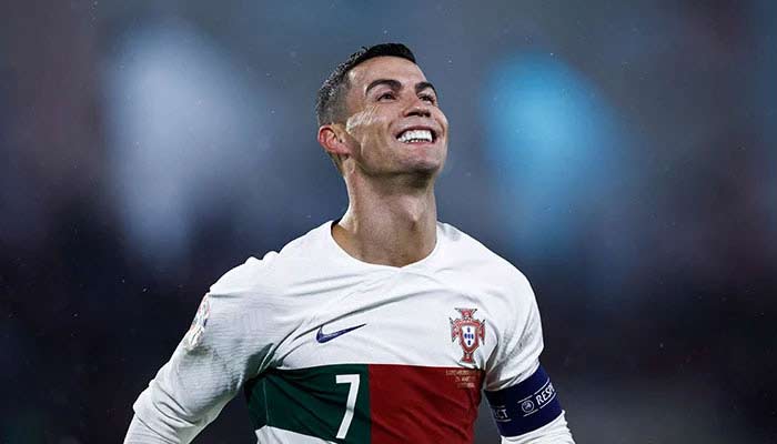 Cristiano Ronaldos famous celebration still lives because of Alejandro Garnacho. — AFP/File