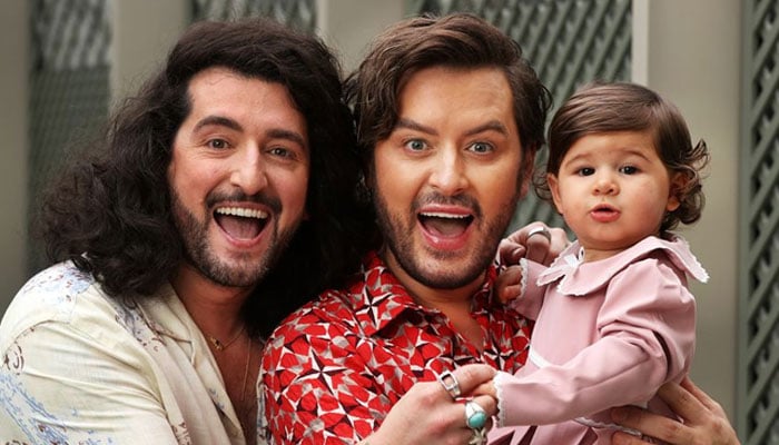 Brian Dowling opens up about moving into new home with husband Arthur and daughter Blake