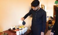 VIDEO: Spinner Abrar Ahmed's Unexpected Tea Party Wakes Up Internet