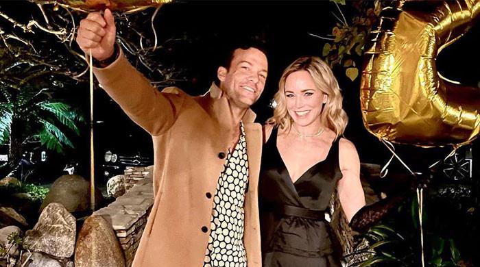 Caity Lotz and Kyle Schmid announce pregnancy in adorable posts Caity Lotz and Kyle Schmid announce pregnancy in adorable posts