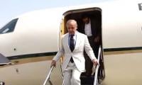 Shehbaz Sharif Lands In Karachi On First Visit Since Becoming PM For Second Time