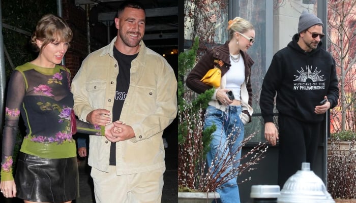 Taylor Swift, Travis Kelce, Bradley Cooper, Gigi Hadid hang out together