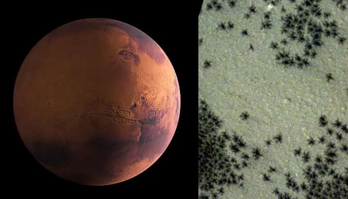 Mars is home to spiders? — ESA/Unsplash/File