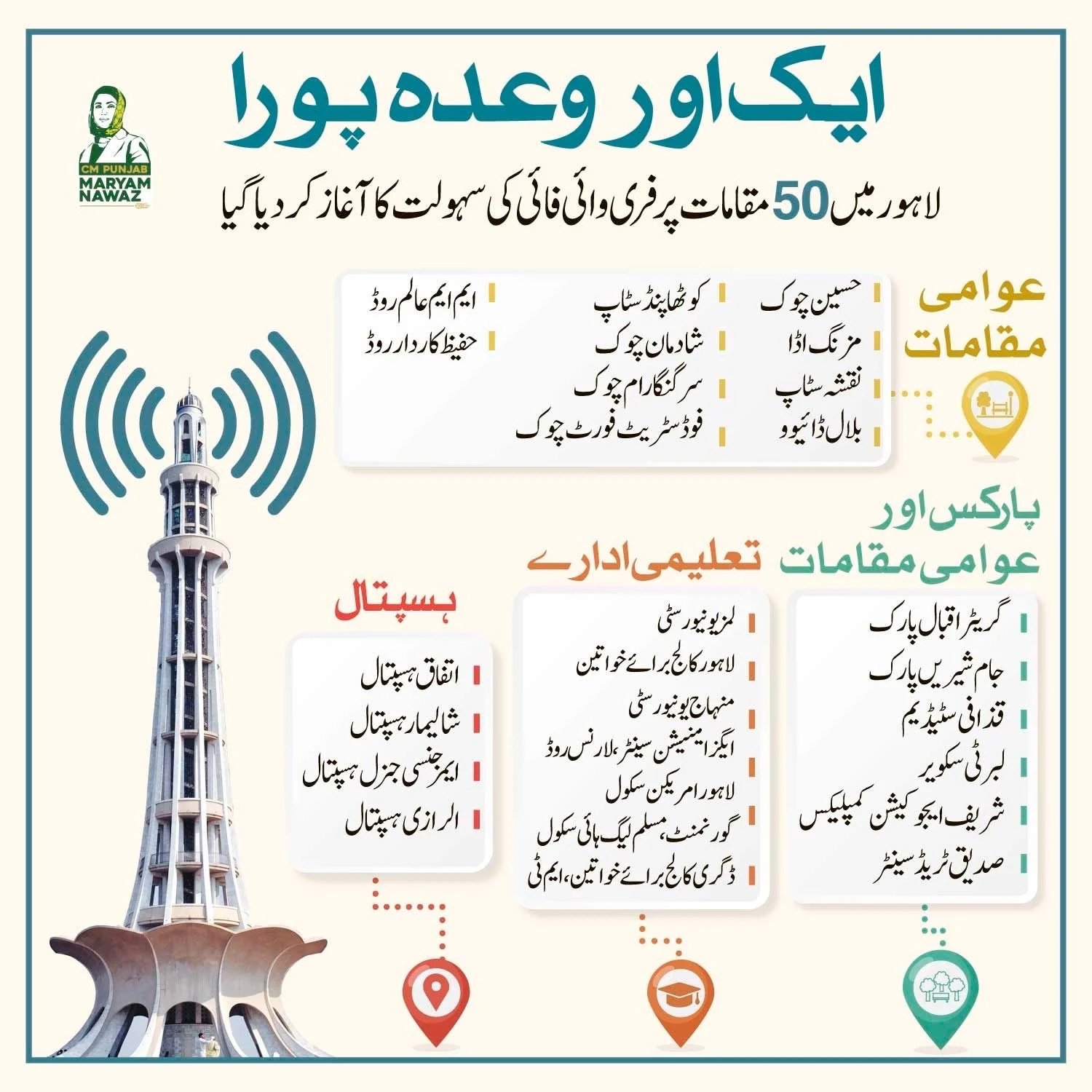 Punjab’s Free WiFi project: Complimentary access for public launched at 50 spots in Lahore