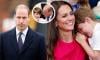 Prince William struggles to 'calm' Prince Louis without Kate Middleton