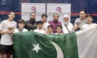 Pakistan Juniors Bring Silver Medals Home From Qatar Squash Championship