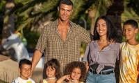 Cristiano Ronaldo's Girlfriend Georgina Rodriguez, Kids Go Shopping