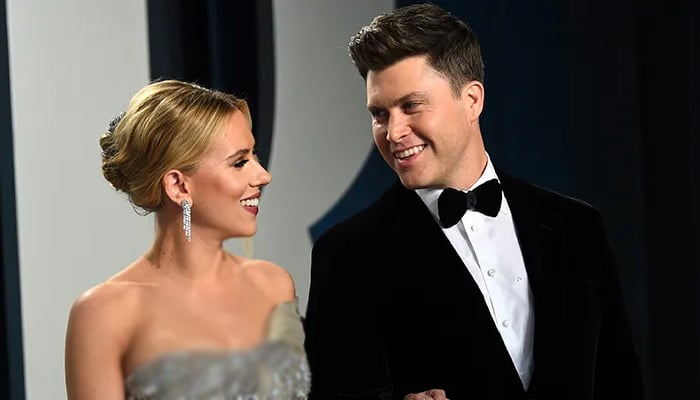 Scarlett Johansson attended dinner with husband Colin Jost at the White House Correspondents’ Dinner