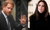 Prince Harry 'has no plans' to visit ailing Kate Middleton on UK visit 