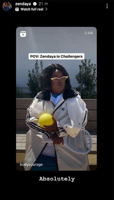 Zendaya pokes fun at her character Tashi Duncan on ‘The Challengers’