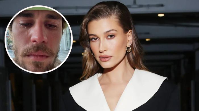 Hailey Bieber przerywa milczenie na zdjęciach Justina Biebera, co sprawiło, że jej oczy napełniły się łzami