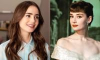 'Emily In Paris' Star Lily Collins Channels 'Roman Holiday' Audrey Hepburn