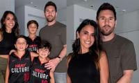 Lionel Messi, Antonela Roccuzzo Shine In Cool Outfits Together