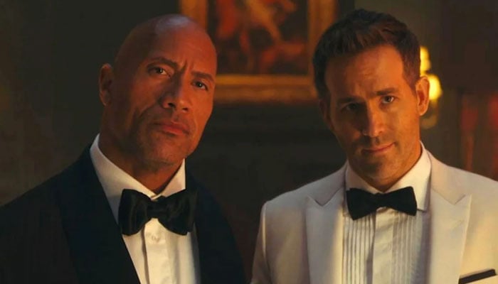 Ryan Reynolds and Dwayne Johsnon starred together on the 2021 film ‘Red Notice’