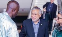 FM Ishaq Dar Lands In Gambia To Attend OIC Moot