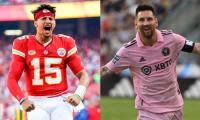 VIDEO: Patrick Mahomes gets starstruck meeting Lionel Messi