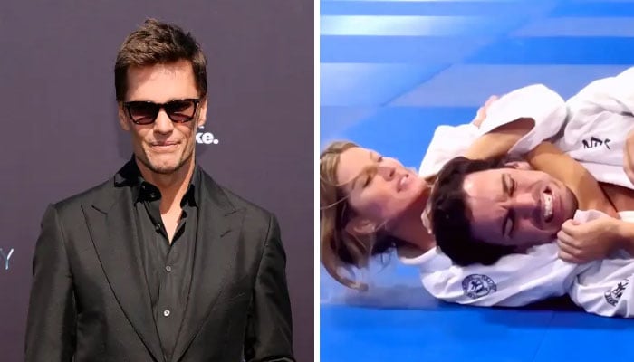 Tom Brady appears uncomfortable amid roast about ex-wife Gisele Bündchen