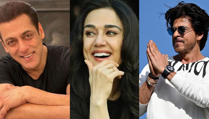 Preity Zinta breaks silence on sharing screen with Shah Rukh, Salman Khan