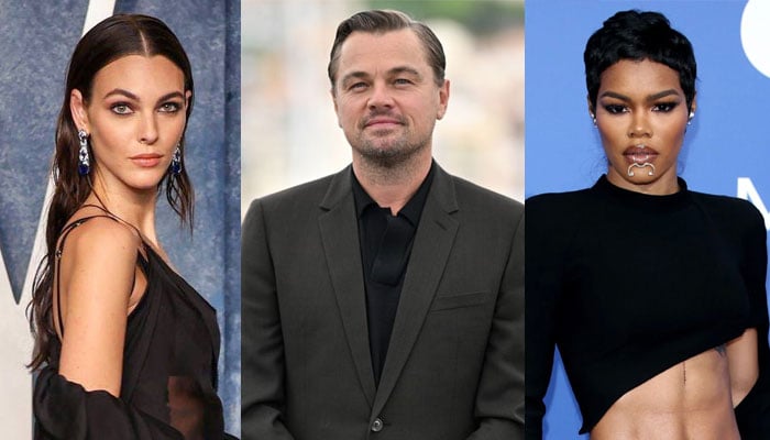 Vittoria Ceretti, Leonardo DiCaprio, and Teyana Taylor recently spent the night out together