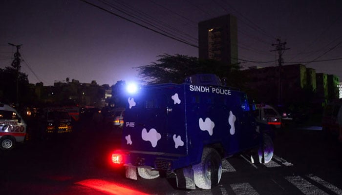 Representational image of a police armoured. — AFP/File