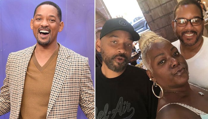 Will Smith posted a photograph of the sibling trio from back when they were toddlers
