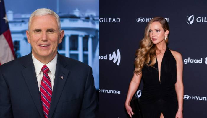 Jennifer Lawrence roasts Mike Pence at the GLAAD Media Awards