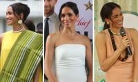 Meghan Markle Takes Charge Of Her Own Glam During Nigeria Visit