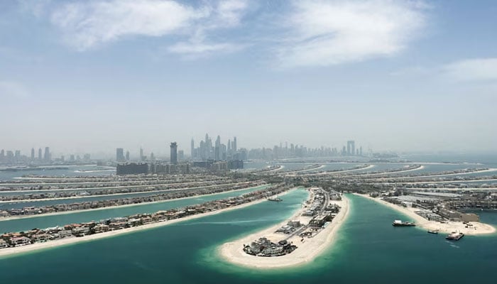 General view of Palm Jumeirah development, in Dubai, United Arab Emirates, June 1, 2023. — Reuters