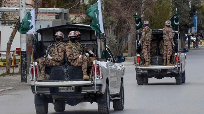 Army officer martyred, 3 terrorists killed in Zhob gun battle