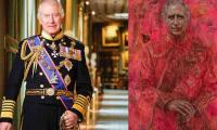 King Charles First Official Portrait As Monarch Unvieled At Buckingham Palace