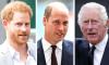 King Charles, Prince William stand united as Prince Harry ‘crossed out’