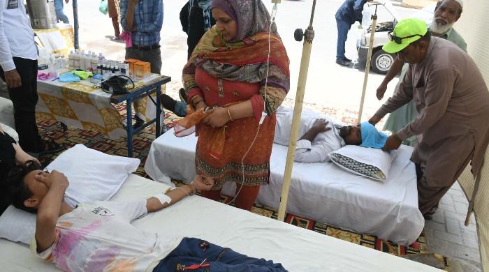 Three Karachiites affected by heatstroke admitted to Jinnah hospital