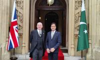 NA Speaker Ayaz Sadiq Meets British Counterpart In London