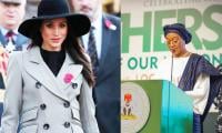 Nigerian First Lady Throws Shade At Meghan Markle's Controversial Fashion On Trip