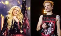 Avril Lavigne Hugs Ex-husband Deryck Whibley As He Joins Her On Tour