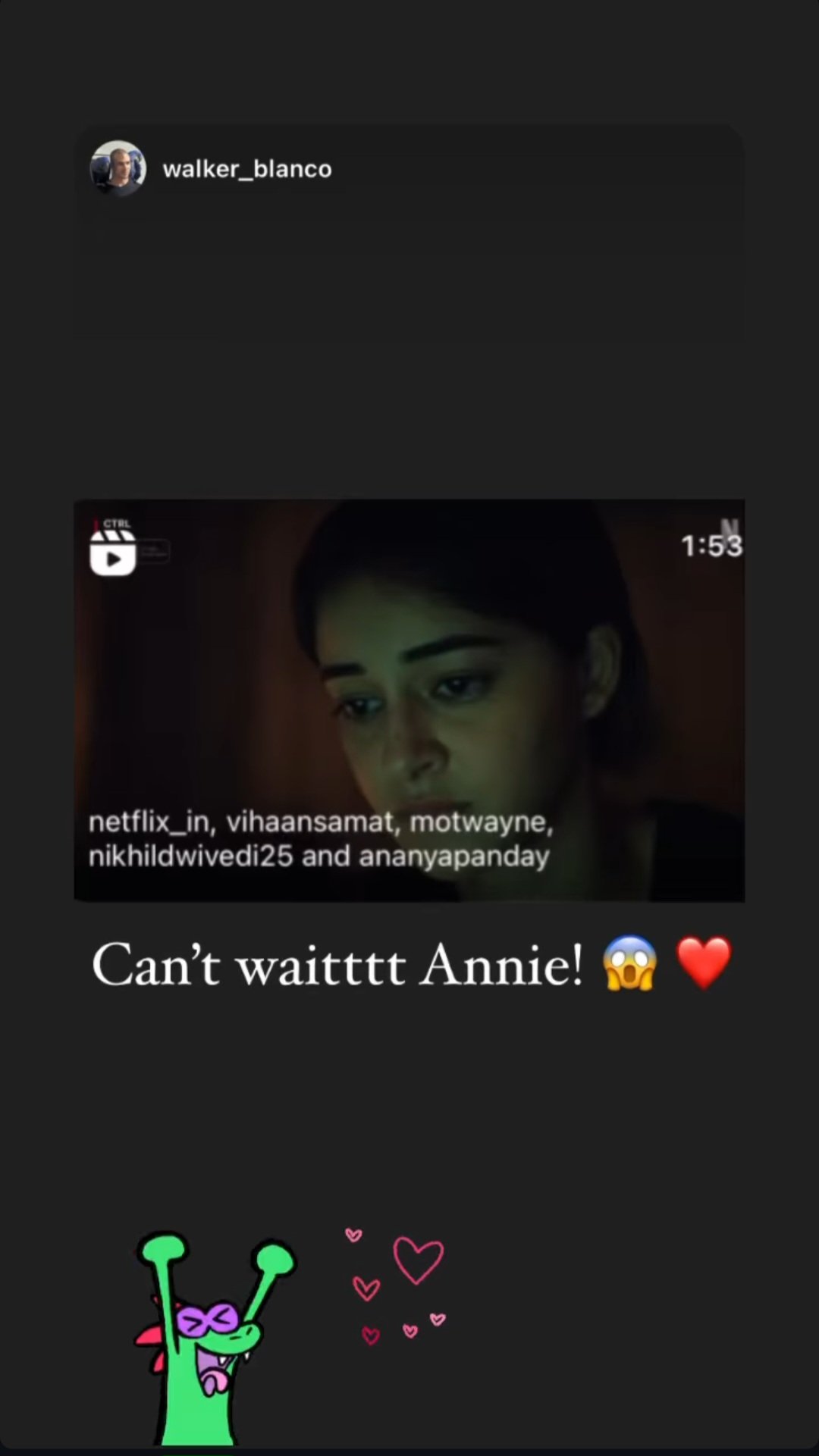 Ananya Pandays alleged love interest wins hearts with romantic move