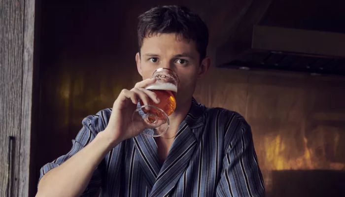 Tom Holland explained why he launched a non-alcoholic beverage brand.