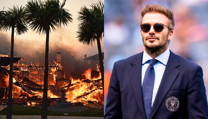 David Beckham promises LA will rise again after devastating wildfire