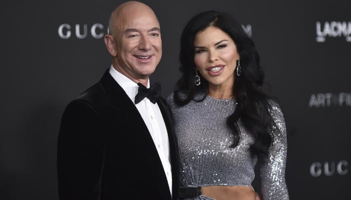 Lauren Sanchez and Jeff Bezos attend Donald Trump’s inauguration ceremony
