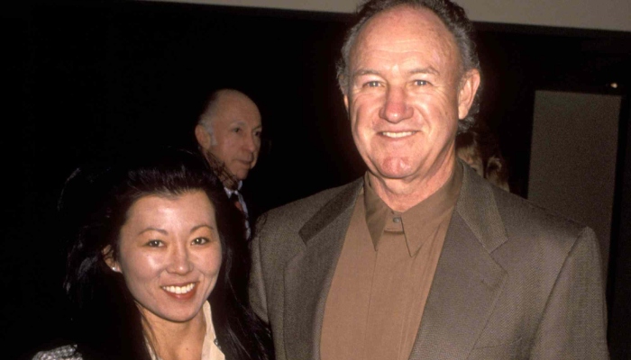 Gene Hackman and his wife, Betsy Arakawa