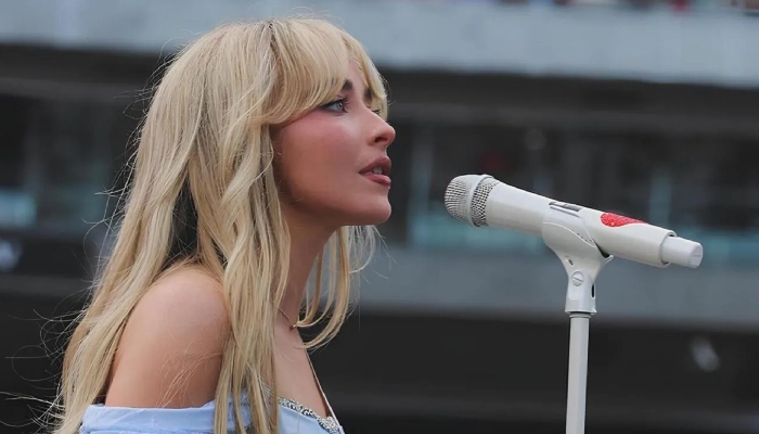 Sabrina Carpenter takes internet by storm with inappropriate London performance