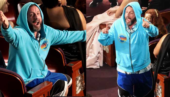 Fans react to Adam Sandlers casual appearance at Oscars