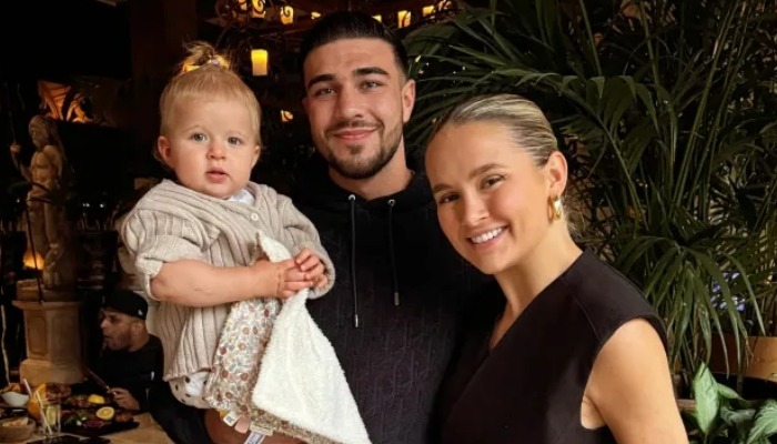 The former Love Island couple share a two-year-old daughter, Bambi