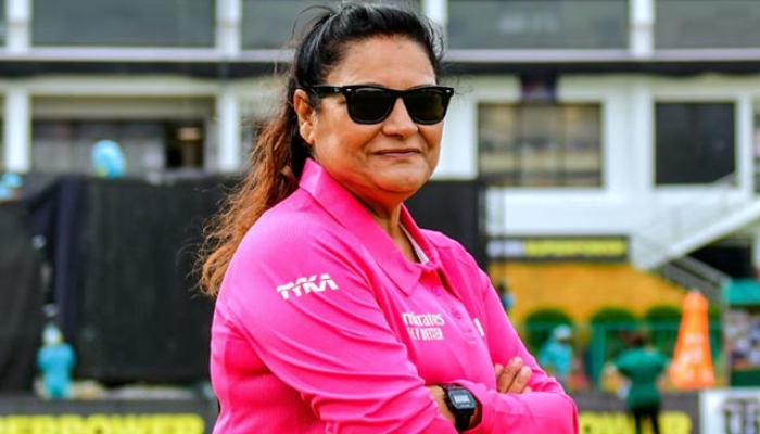An undated image of Saleema Imtiaz, Pakistans first woman to join an ICC umpiring panel. — PCB/File