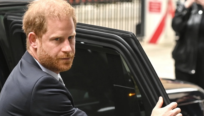 The Duke returned to the UK on Sunday night