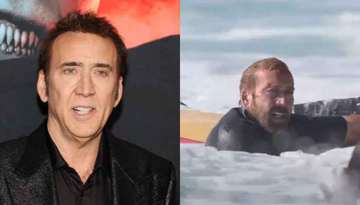 Nicholas Cage recalls thinking about his children and his mortality during the horrifying moment