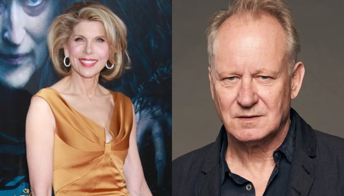 Christine Baranski about Stellan Skarsgård in Mamma Mia!