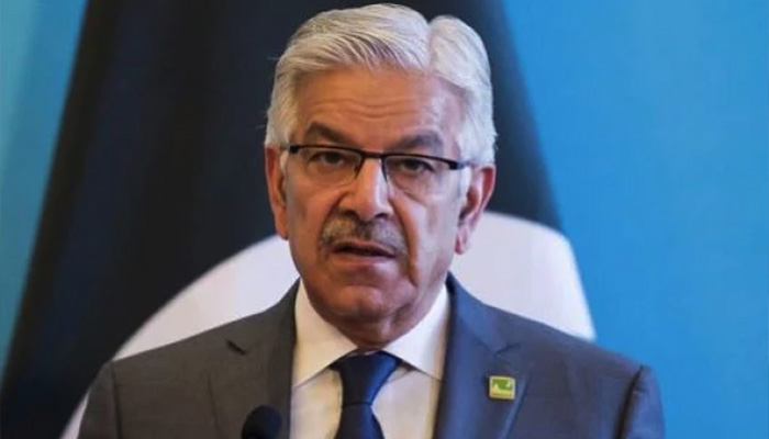 Defence Minister Khawaja Asif. — APP/File