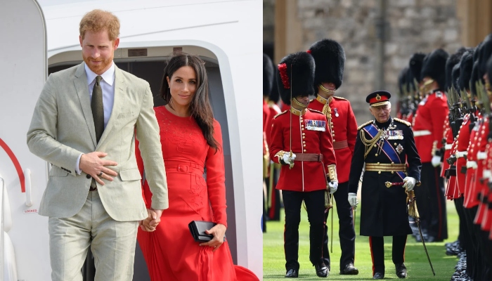 Harry and Meghan last took part in the monarchs official birthday celebrations in 2019