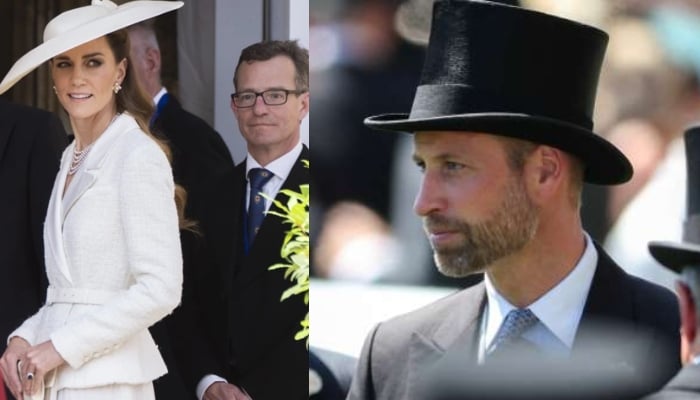 The Prince of Wales arrived alone to join King Charles and Queen Camilla for the royal procession